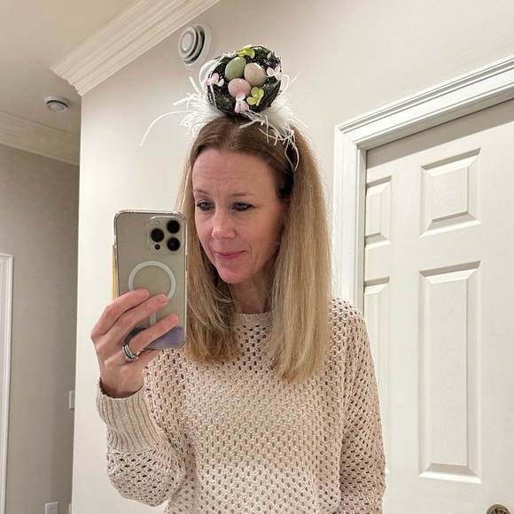 Hand Crafted Easter Bird’s Nest Headband - Picture 1 of 3